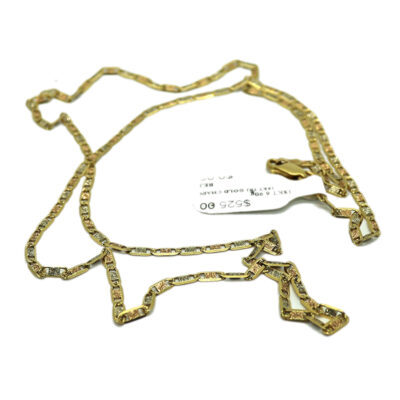 Chain 10kt Tri $525