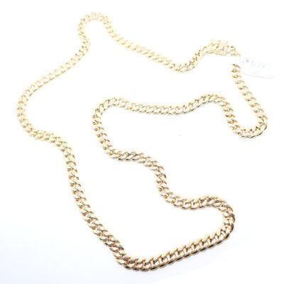 Chains 10kt 24in Cubin Link $1680